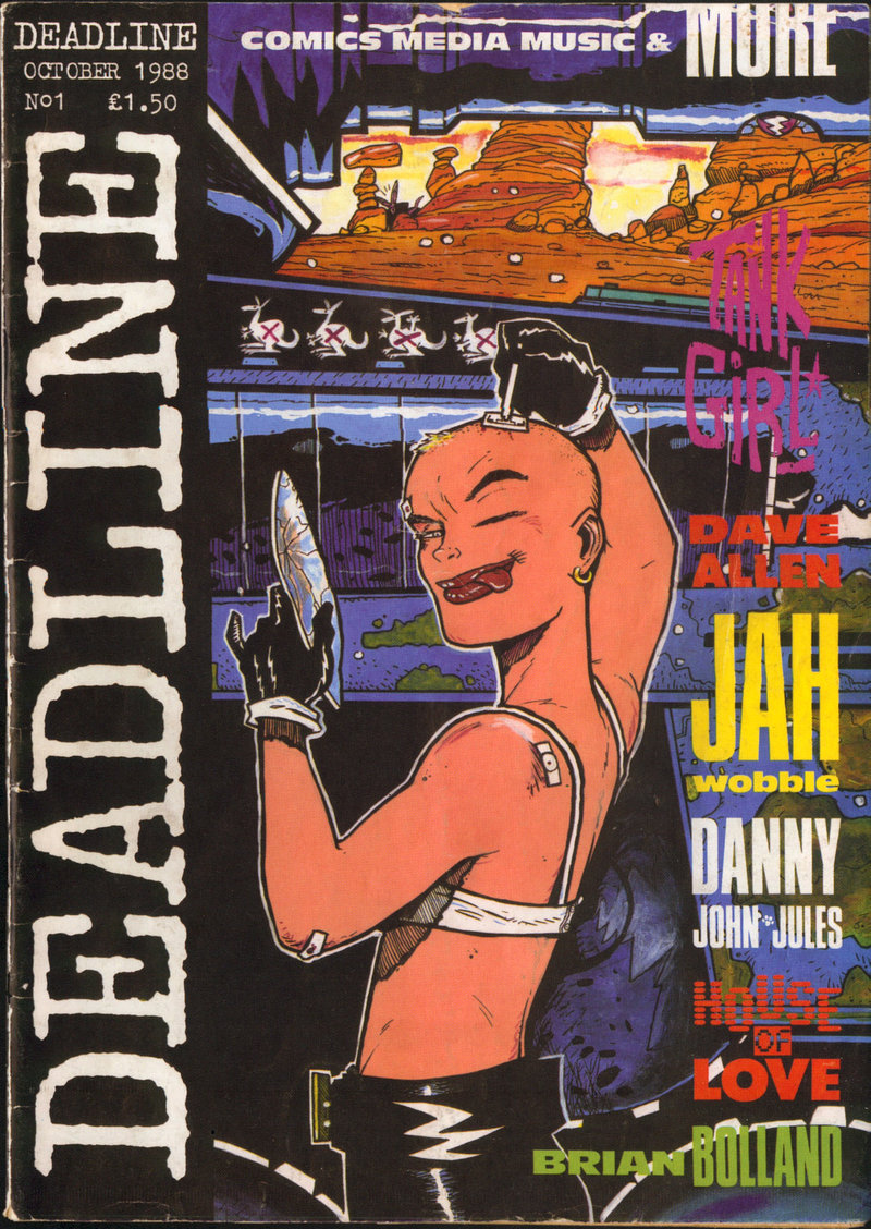 Illustration for article titled Tank Girl Wants To Dominate Your Coffee Table